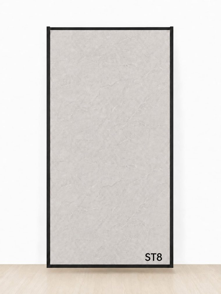Wallage ST8, Pale grey stone, linen texture
